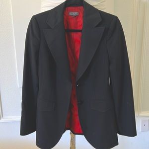 Vintage Classiques Entier Lined Black Blazer
